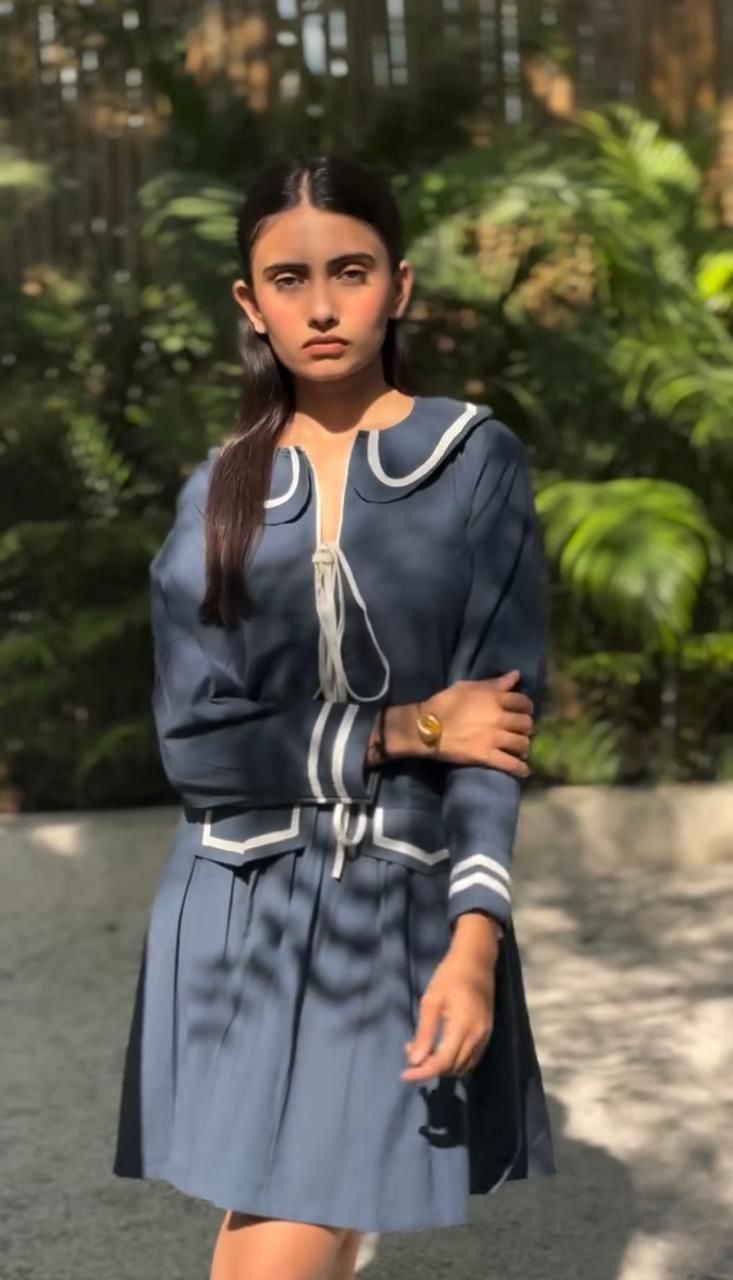 Emily Blue Mini dress